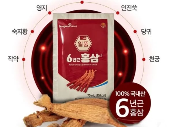 일품 6년근홍삼 70ml × 30포