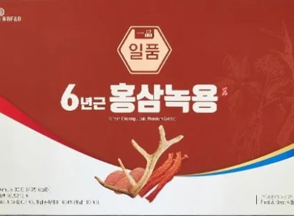 일품 6년근홍삼녹용 70ml × 30포