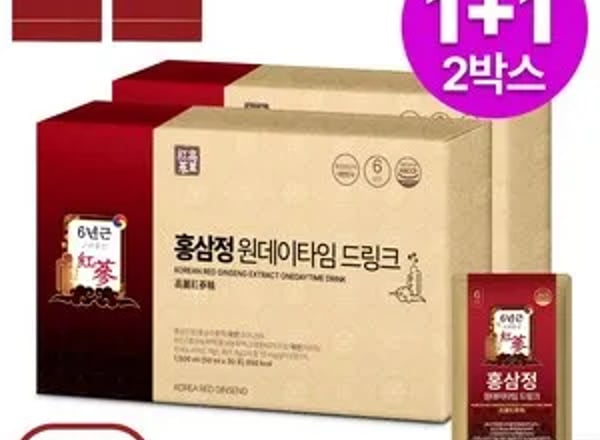 6년근 홍삼정 남녀공용 10ml × 30포