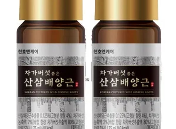 배양산삼뿌리 75ml × 10병