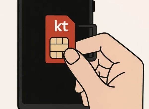 한국 유심 KT 무제한 플랜 (국내 및 국제 데이터 무제한)