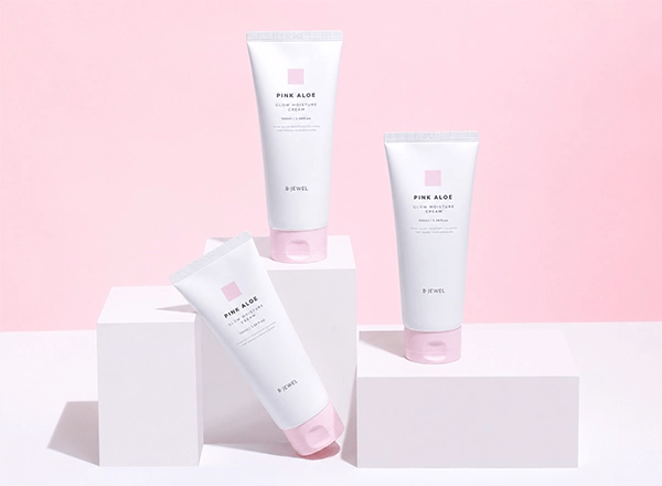 비쥬얼 핑크 알로에 글로우 모이스처 크림 50ml