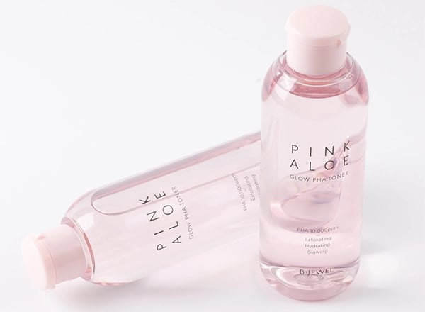 비쥬얼 핑크 알로에 글로우 PHA 토너 200ml