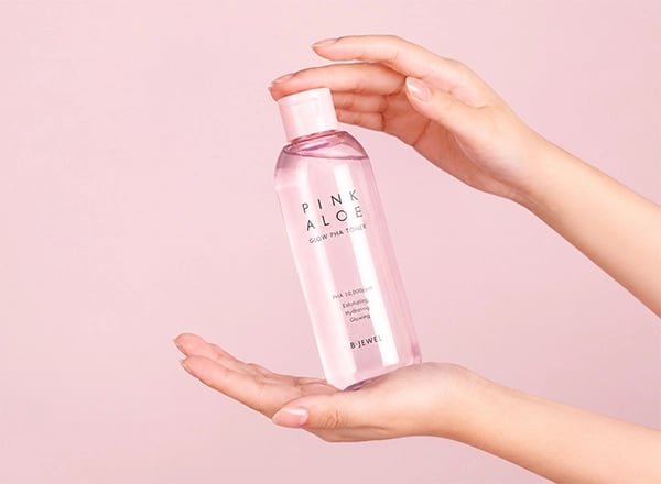 비쥬얼 핑크 알로에 글로우 PHA 토너 200ml