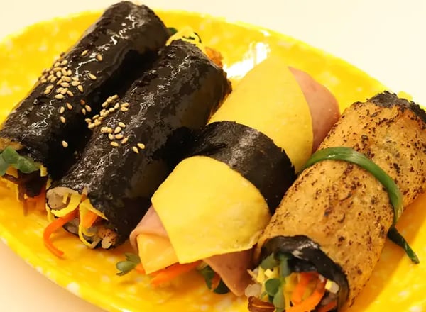 병아리 김밥 | 명동 한국 음식 맛집